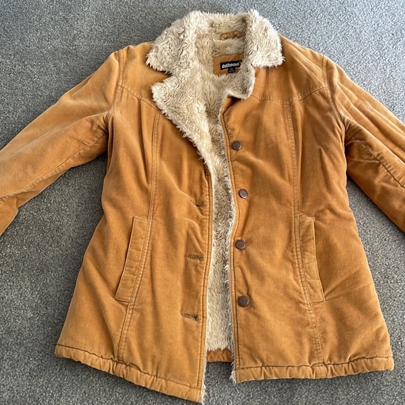 Beige/tan fleece lined jacket - Picture 2 of 5